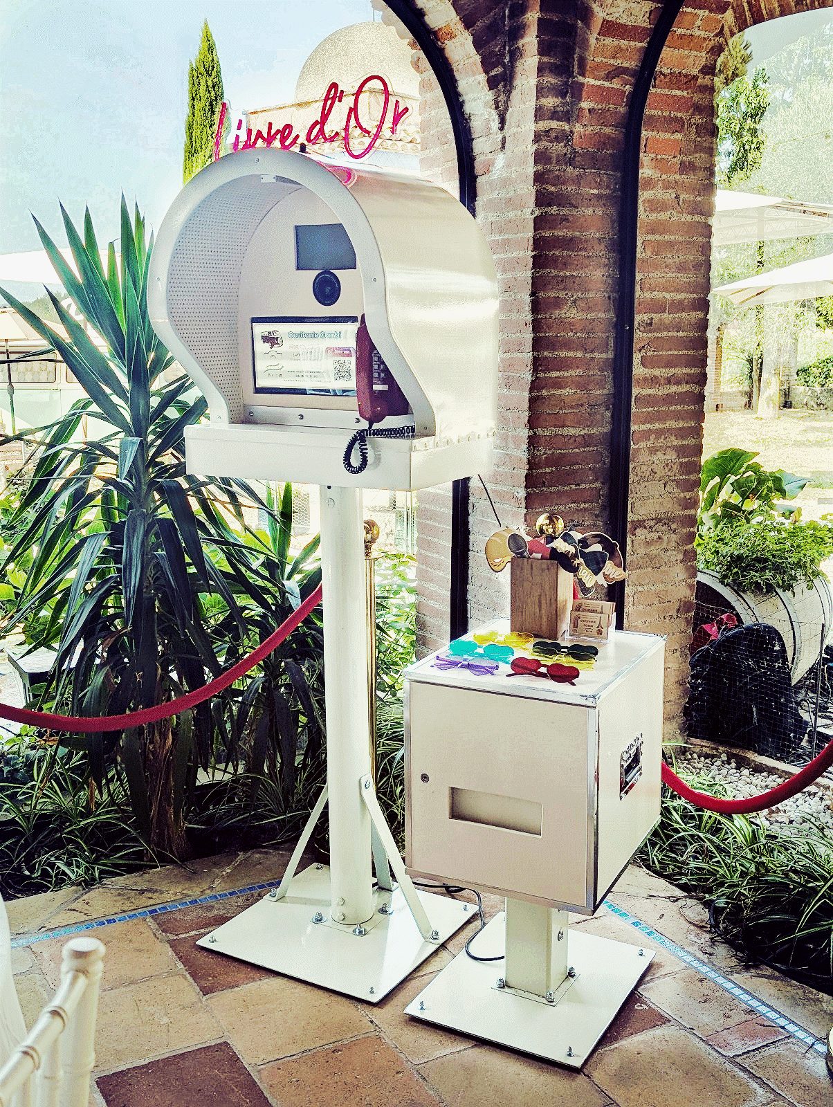 livre d'or vidéo photobooth mariage anniversaire région occitanie et département de l'aveyron tarn lot