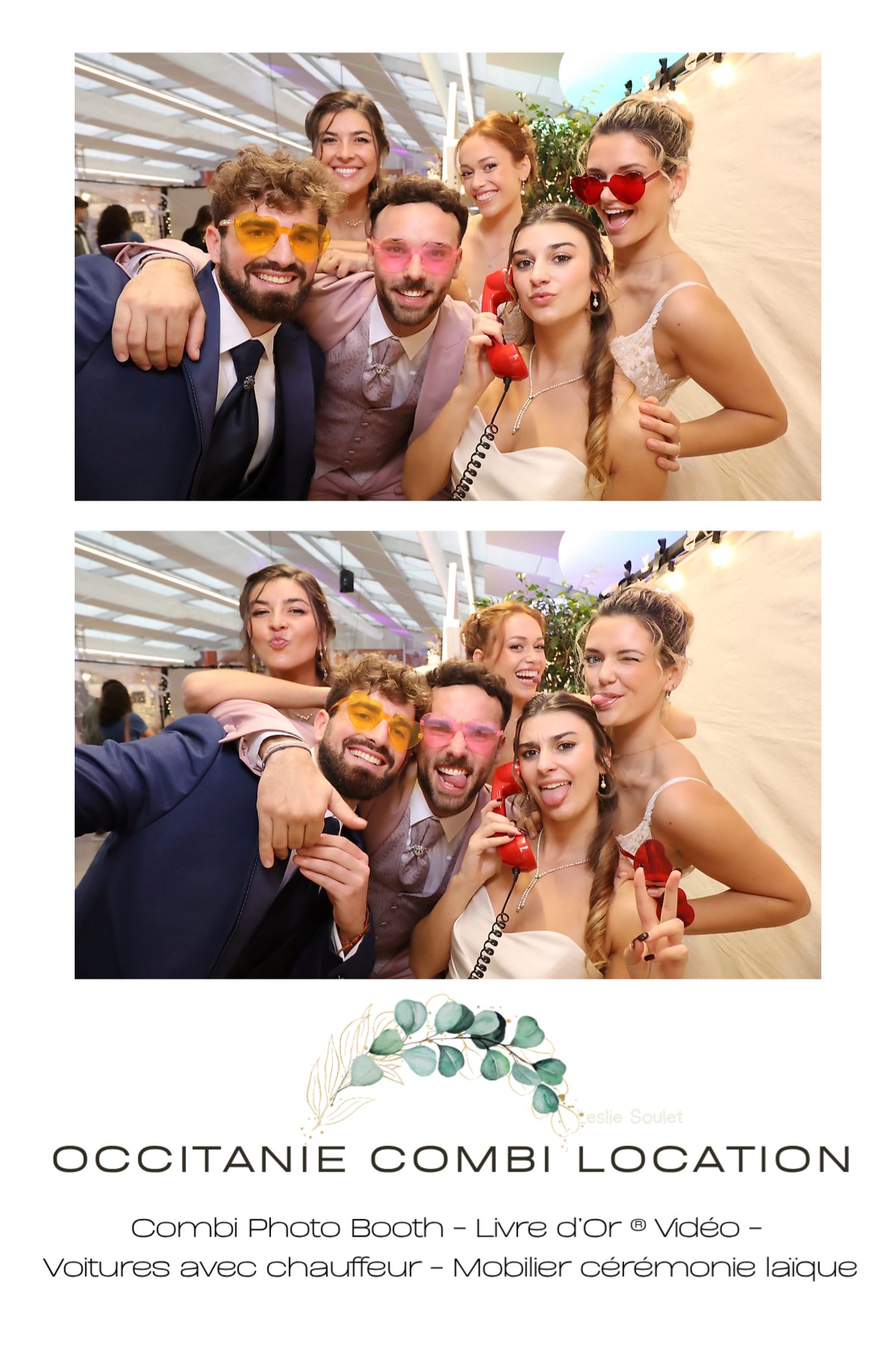 COMBI PHOTOBOOTH
LIVRE D'OR ® VIDEO
COMBI VW MARIAGE TARN ET GARONNE
DOMAINE SAINT NICOLAS MONTECH
MOBILIER CEREMONIE LAIQUE