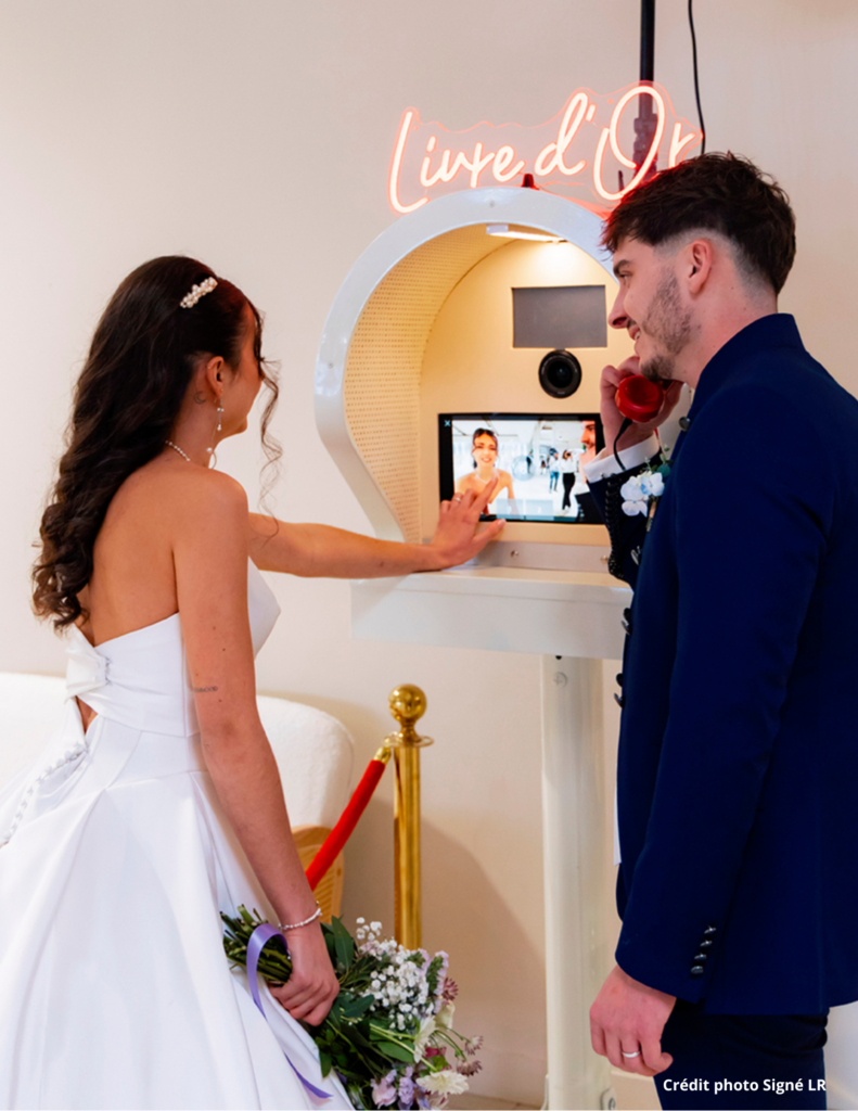 livre d'or mariage vidéo photobooth tarn et garonne