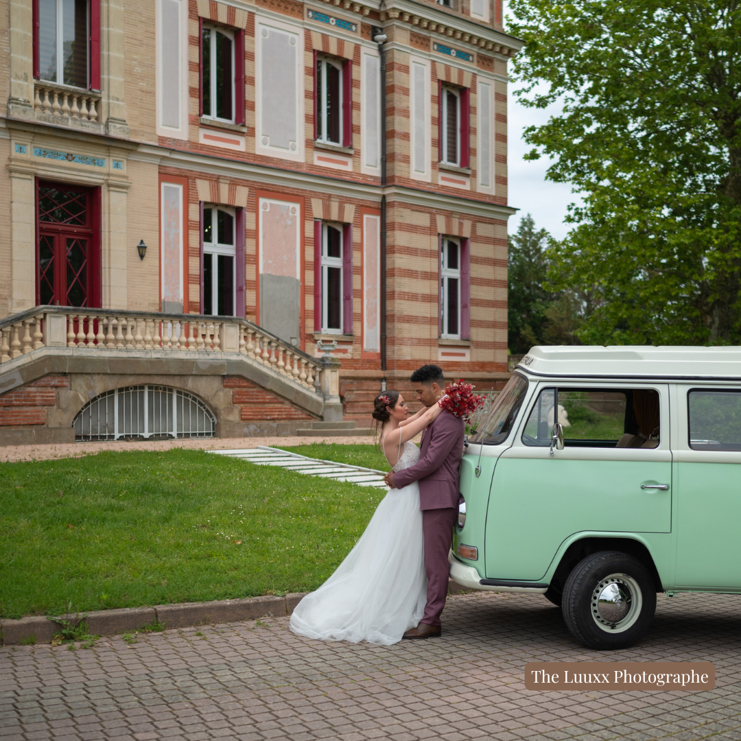 combi vert domaine Toulouse mariage